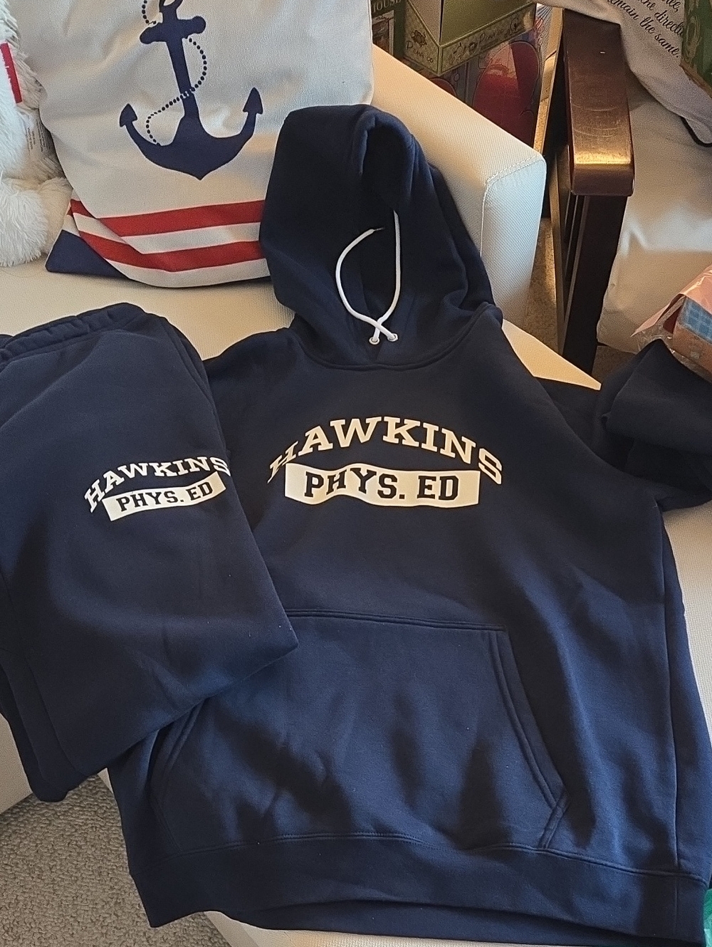 RARE LTD EDITION - Nike x Stranger Things Hawkins Phys. Ed Matching Set (L/M)